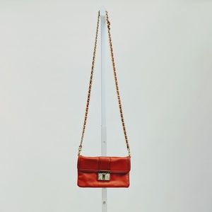 Tory Burch Shoulder Mini Bag - Tangerine